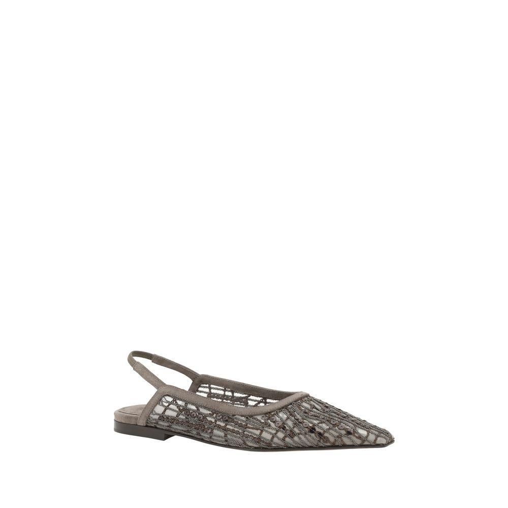 Brunello Cucinelli Adornment Ballerinas - Arichezz.store