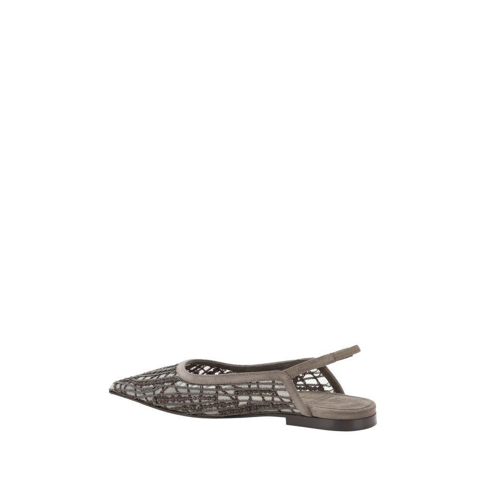 Brunello Cucinelli Adornment Ballerinas - Arichezz.store