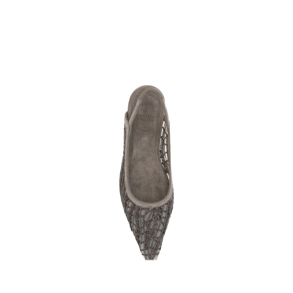 Brunello Cucinelli Adornment Ballerinas - Arichezz.store