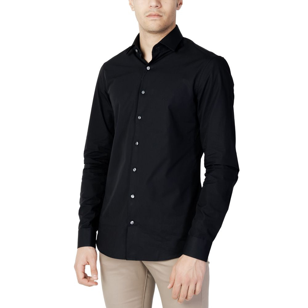 Calvin Klein Black Cotton Shirt