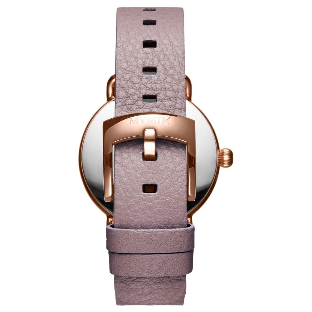 MVMT Purple Leather Watch