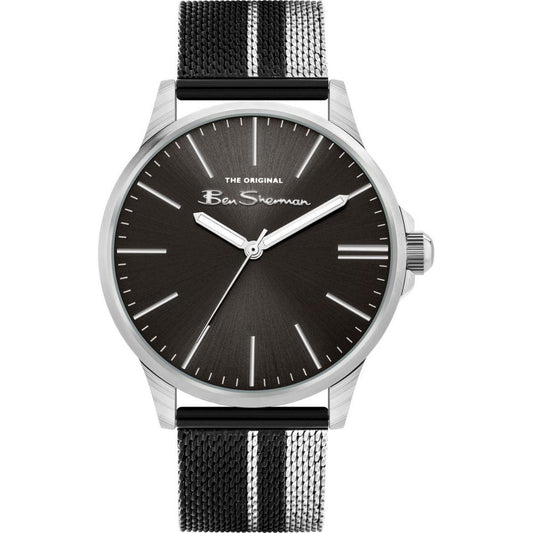 Ben Sherman Black Stainless Steel Watch