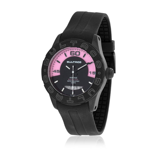 Bultaco Black Rubber Watch