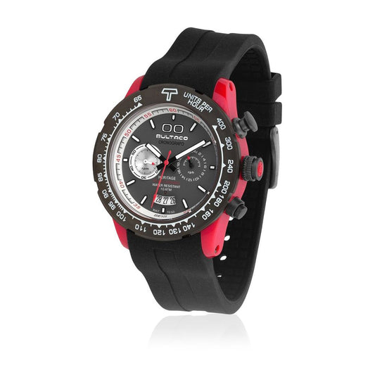 Bultaco Black Rubber Watch