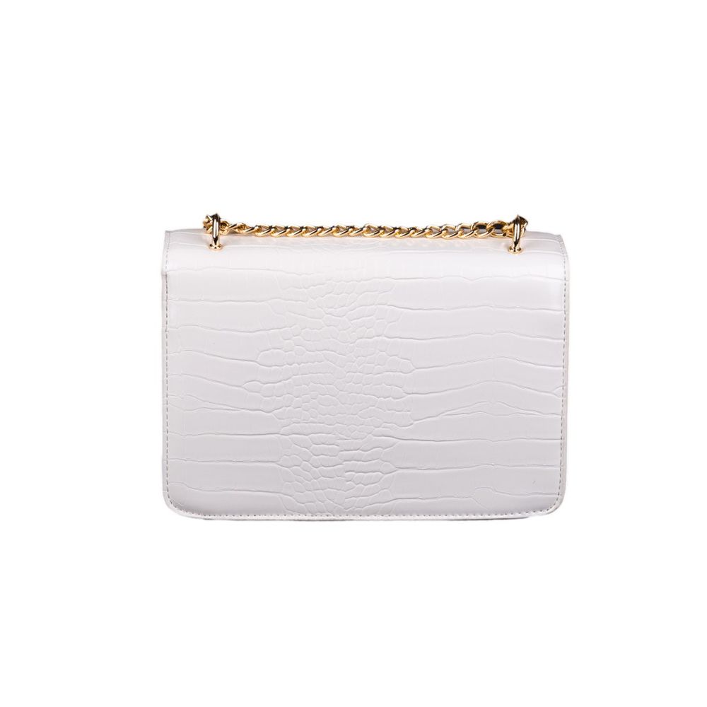 Egon Von Furstenberg White Crossbody Bag