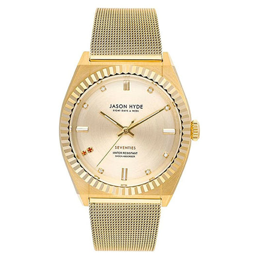 Jason Hyde Gold Steel Watch - Arichezz.store