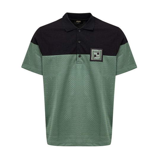 Fendi Multicolor Cotton Polo Shirt 67