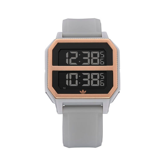 Adidas Gray Silicone Watch - Arichezz.store