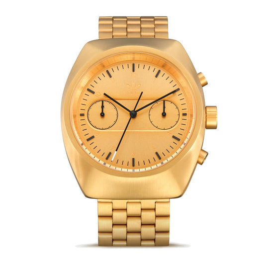 Adidas Gold Stainless Steel Watch - Arichezz.store