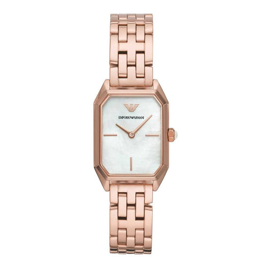 Armani Rose Gold Steel Watch - Arichezz.store