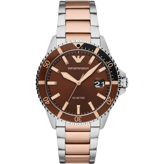 Armani Multicolor Stainless Steel Watch - Arichezz.store