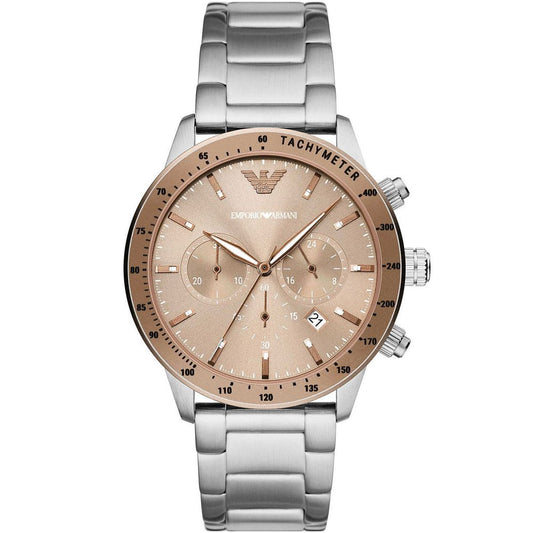 Armani Silver Stainless Steel Watch - Arichezz.store