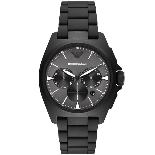 Armani Black Stainless Steel Watch - Arichezz.store