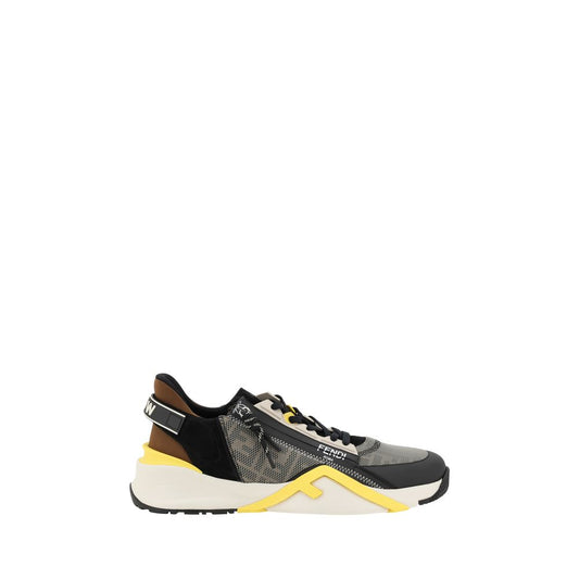 Fendi Flow Leather Sneakers