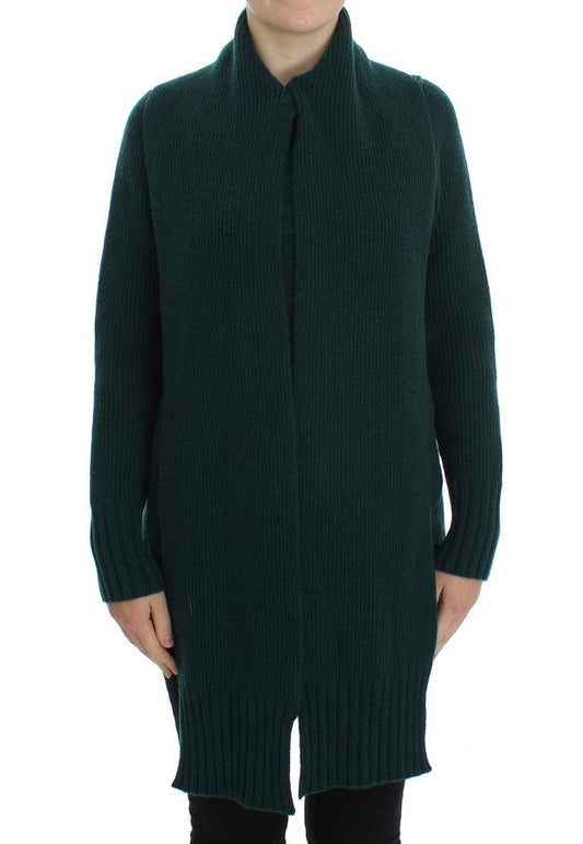 Dolce & Gabbana Elegant Green Cashmere Cardigan Sweater - Arichezz.store