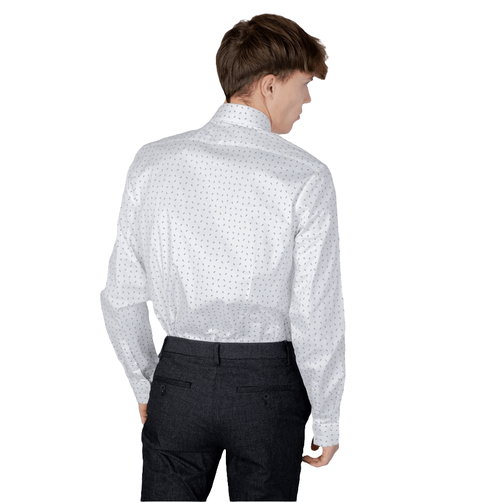 Calvin Klein White Cotton Shirt - Arichezz.store