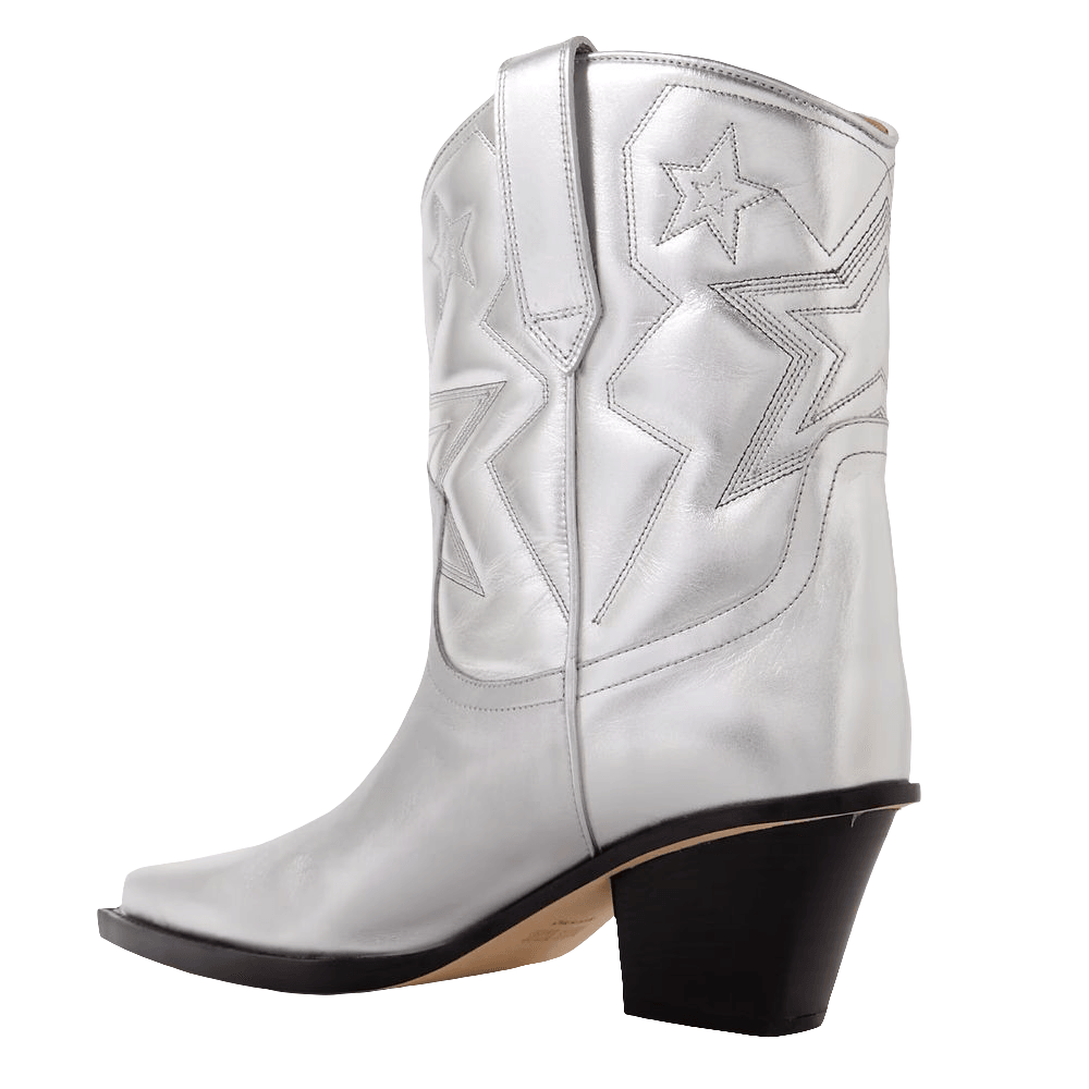 Paris Texas Gray Leather Boot - Arichezz.store