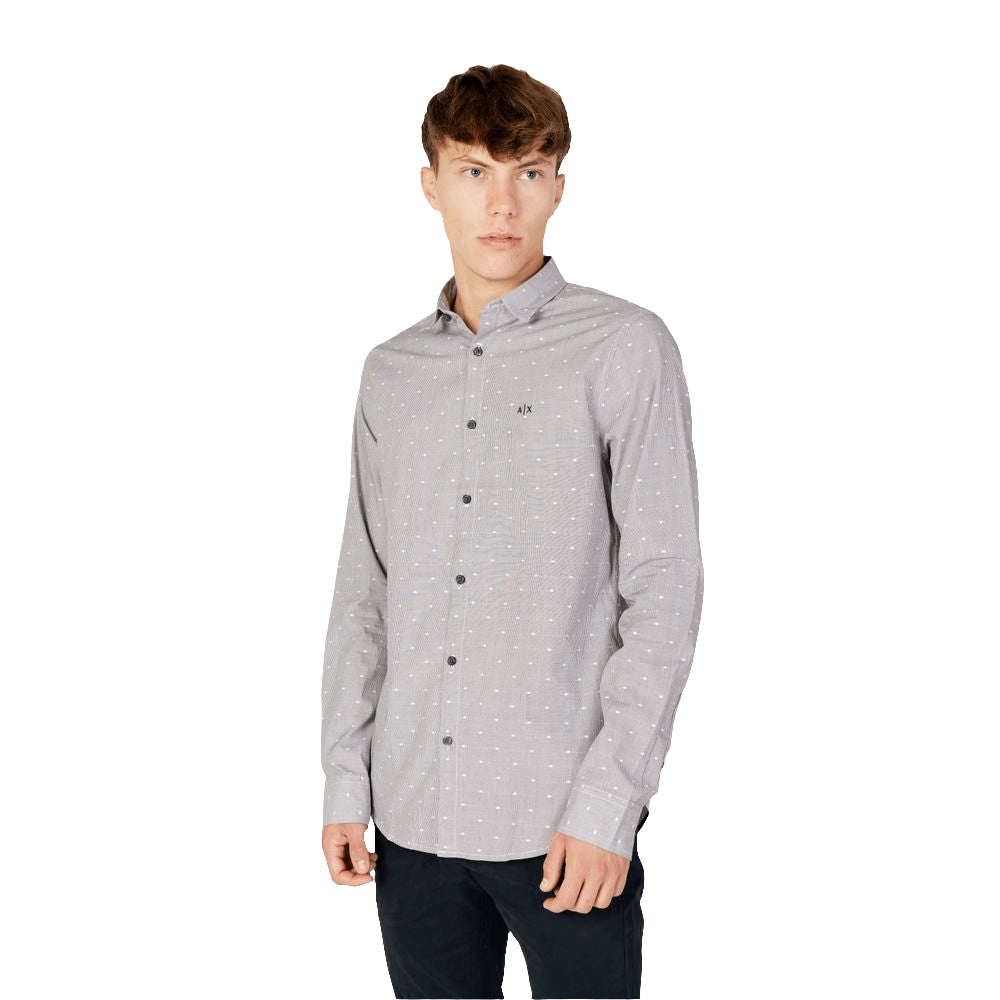 Armani Exchange Black Cotton Shirt - Arichezz.store