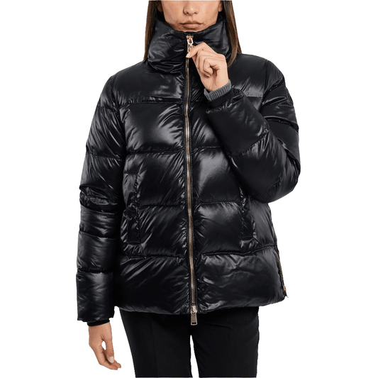 People Of Shibuya Black Quilted Down Jacket - Arichezz.store