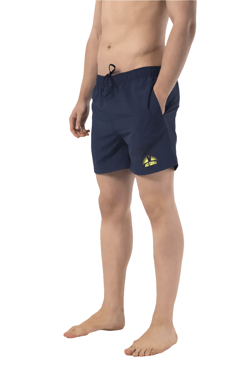 Just Cavalli Blue Nylon Men Swim Short - Arichezz.store